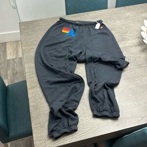 Aviator Nation Sweatpants dark grey - charcoal! New never use! Size XL
